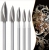 Борфрези по дереву, набір борфрез для різьблення по дереву з використанням дремелю