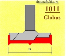 Фреза пазовая петлевая форстнера 1011 G