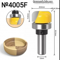 Фреза №4005F D28,6*16*12 гантельна з підшипником