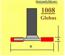 Фреза кромочная 1008 G