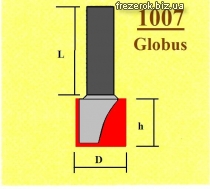 Пазовые прямые фрезы 1007 G