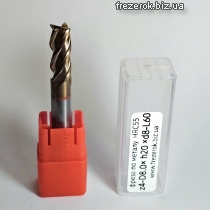 Фреза по металу D8.0хh20хd8-L60  z4зуба