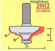 Фрезы по дереву кромочные калевочные 2002 G